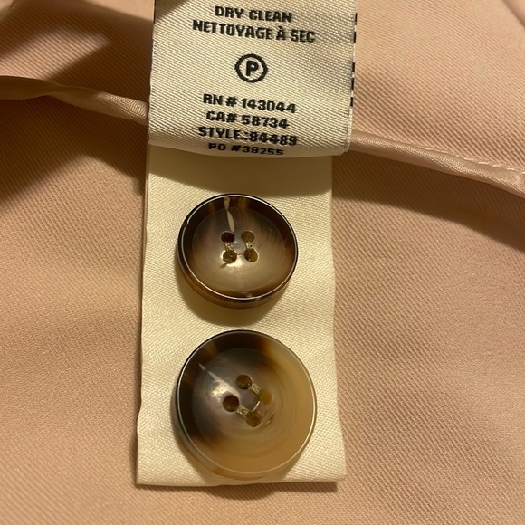 New Beware Bagatelle Collection Beige Tan Natural Trench Coat - Picture 16 of 17